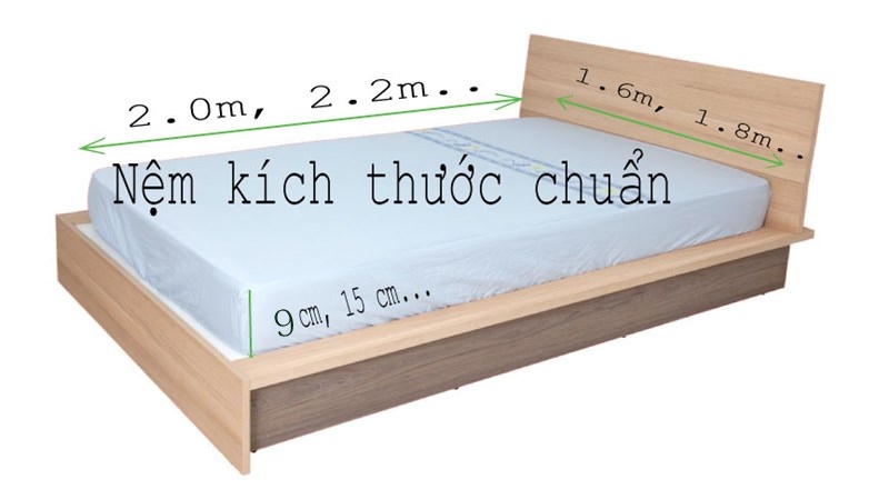 Cách chọn kích thước chăn ga gối đệm theo tiêu chuẩn