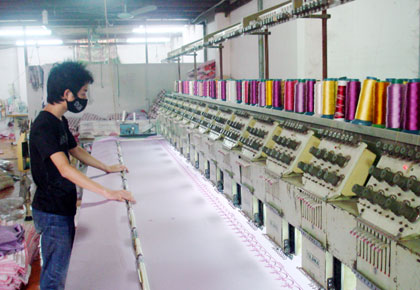 Công nghệ sản xuất chăn ga gối đệm hanvico