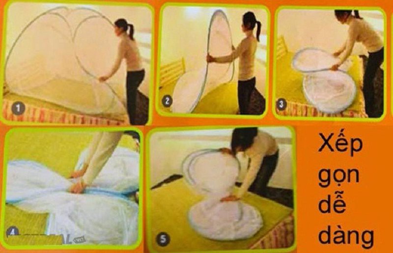 Mùng chụp tự bung bảo vệ sức khỏe tốt nhất