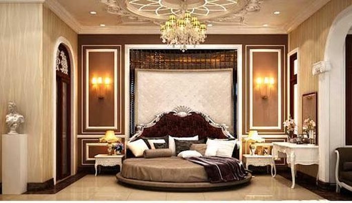 Giường ngủ gỗ sồi cao cấp