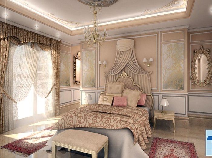 Giường ngủ phong cách châu âu